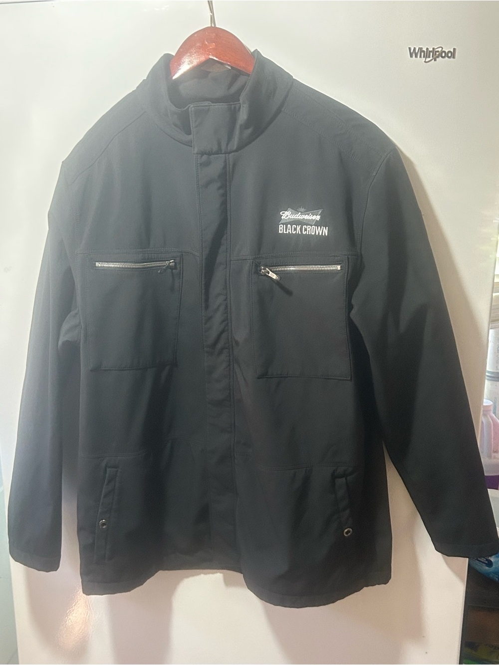 OGIO Budweiser Black Field Jacket with Embroidered Logo